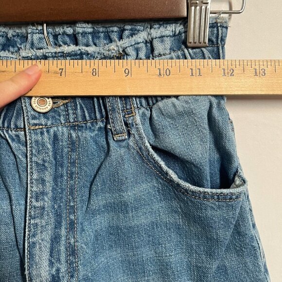 Kancan Jeans High Rise Distressed Elastic Waist Blue Women Size 3/25 - Picture 4 of 7